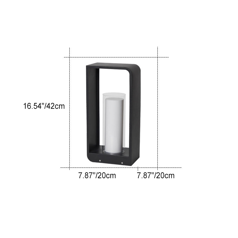 Luz LED Exterior Cuadrada Solar Impermeable