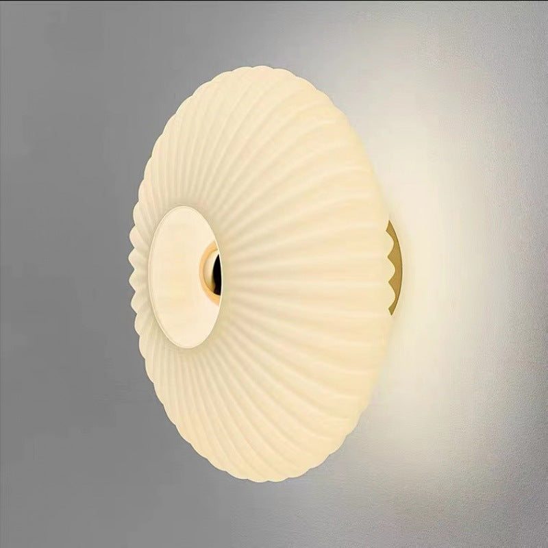Aplique de Pared de Vidrio Vintage Nórdico