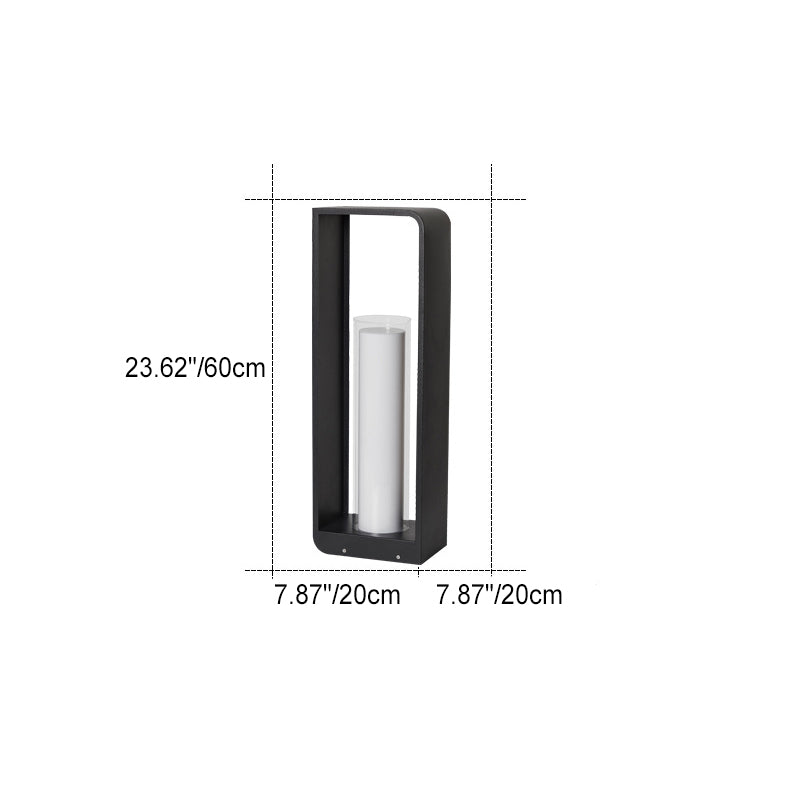 Luz LED Exterior Cuadrada Solar Impermeable