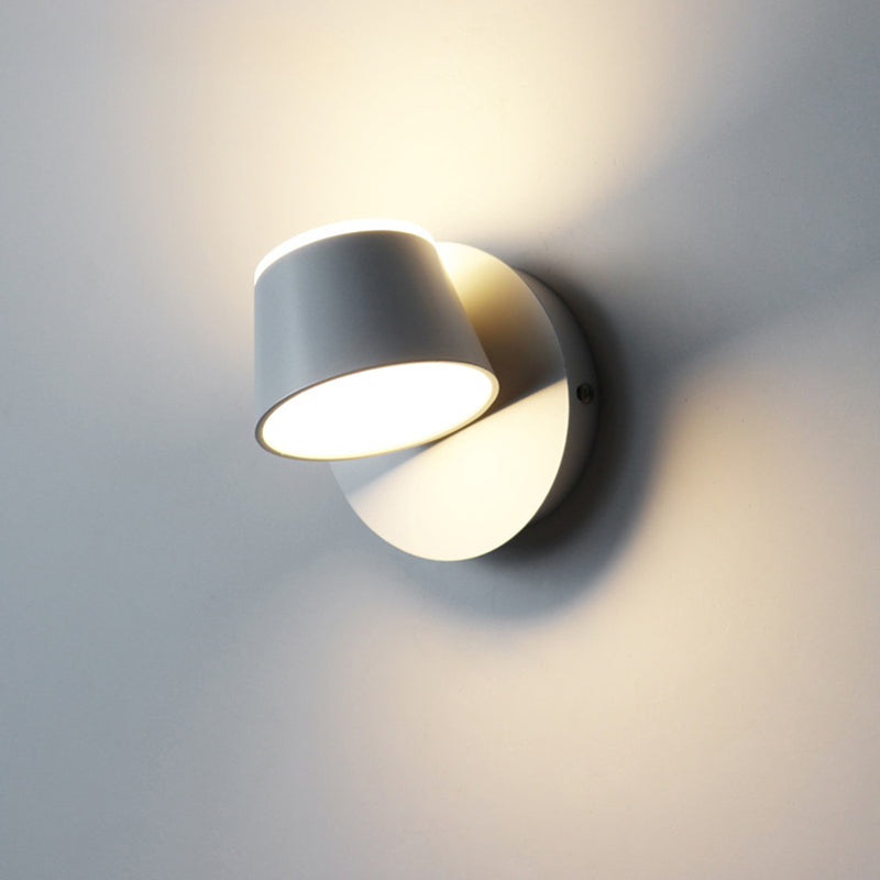 Lámpara de Pared LED Giratoria | Iluminación Moderna Ajustable