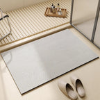 Alfombrilla de baño superabsorbente | Alfombrilla de suelo para baño antideslizante y de secado rápido