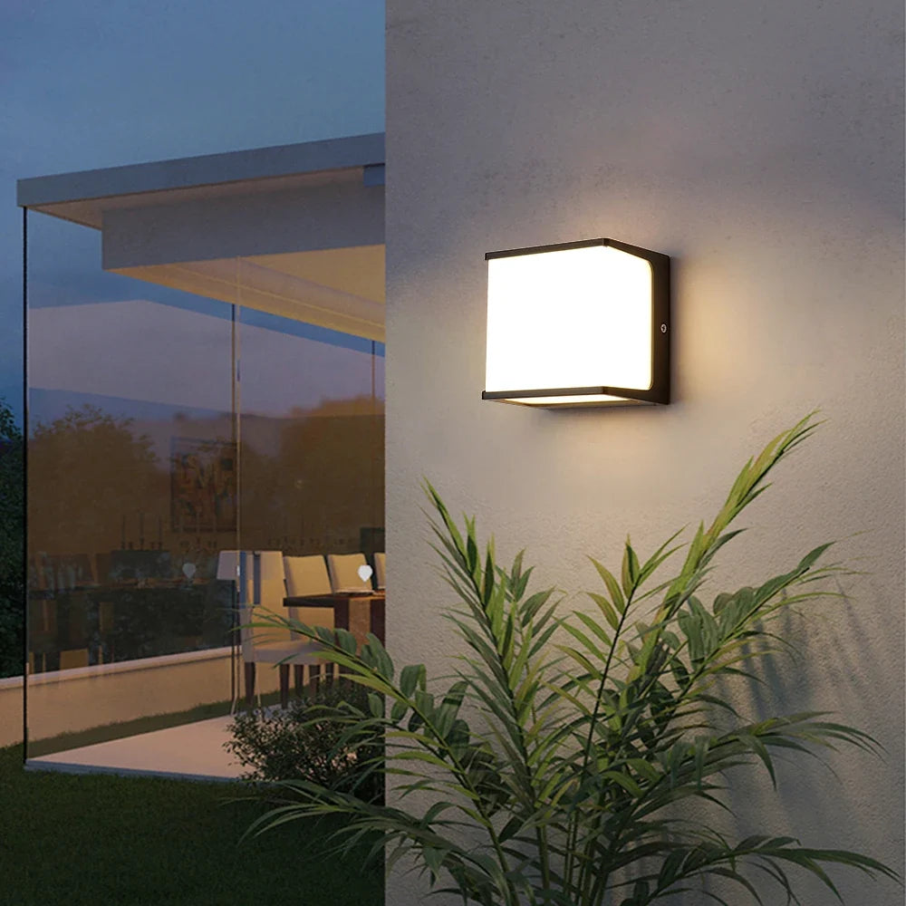 Luz de Pared Exterior AeroCube LED IP65