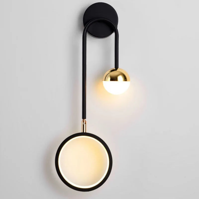 Lámpara de Pared Orbis | Diseño Nórdico Moderno con LED
