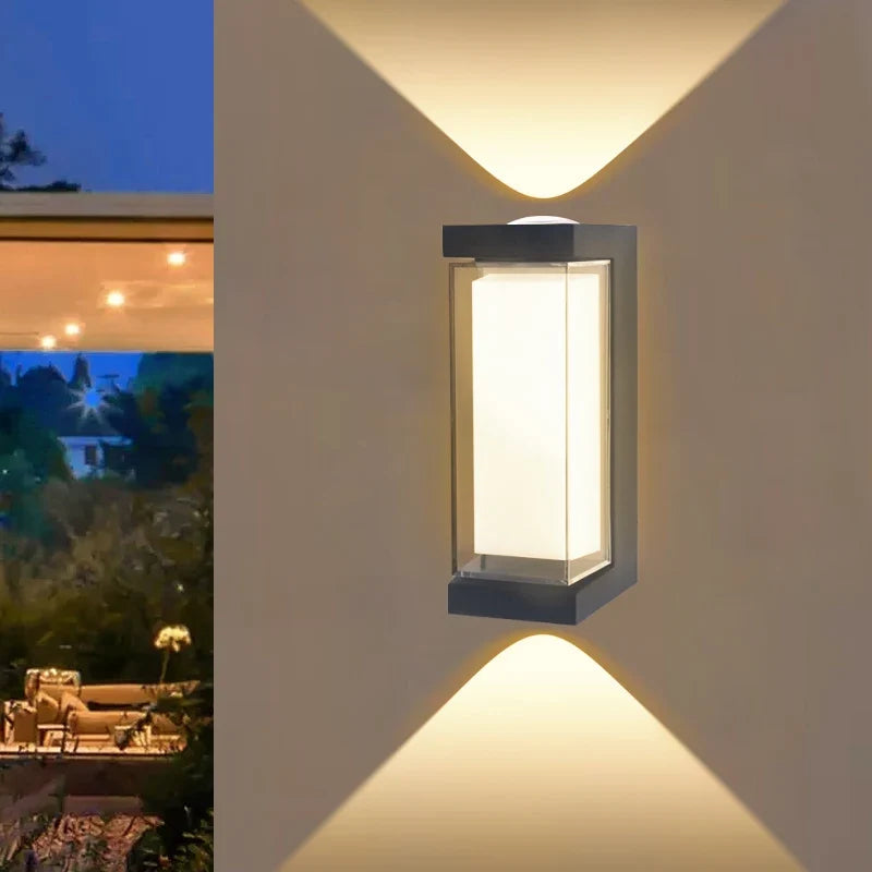 Lámpara de Pared LED Moderna Interior-Exterior