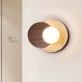 Lámpara de Pared de Piedra Wabi-Sabi | Diseño Moderno con Textura Natural