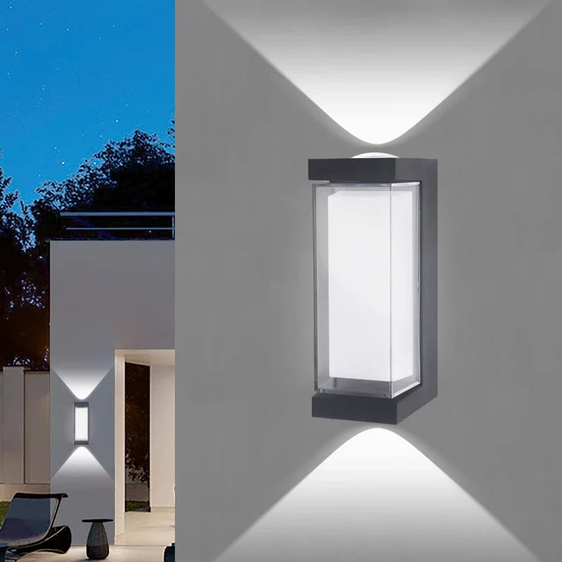 Lámpara de Pared LED Moderna Interior-Exterior