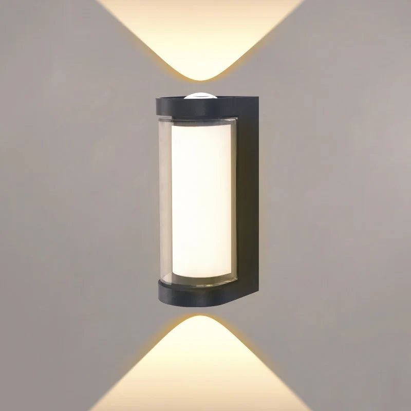Lámpara de Pared LED Moderna Interior-Exterior