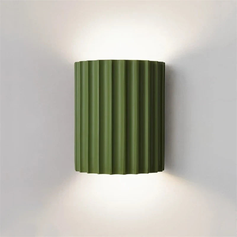 Lámpara de Pared de Resina Nórdica Moderna