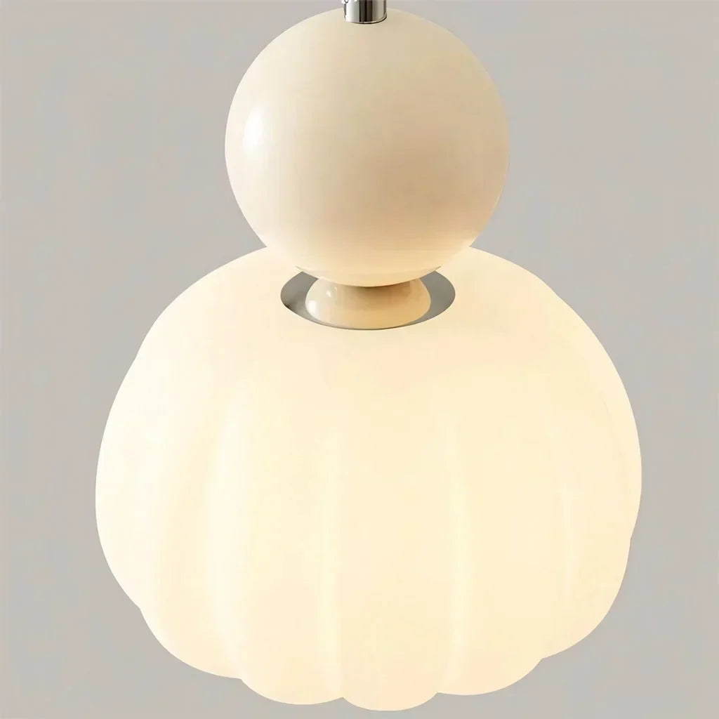Lámpara Colgante de Calabaza Nórdica LED