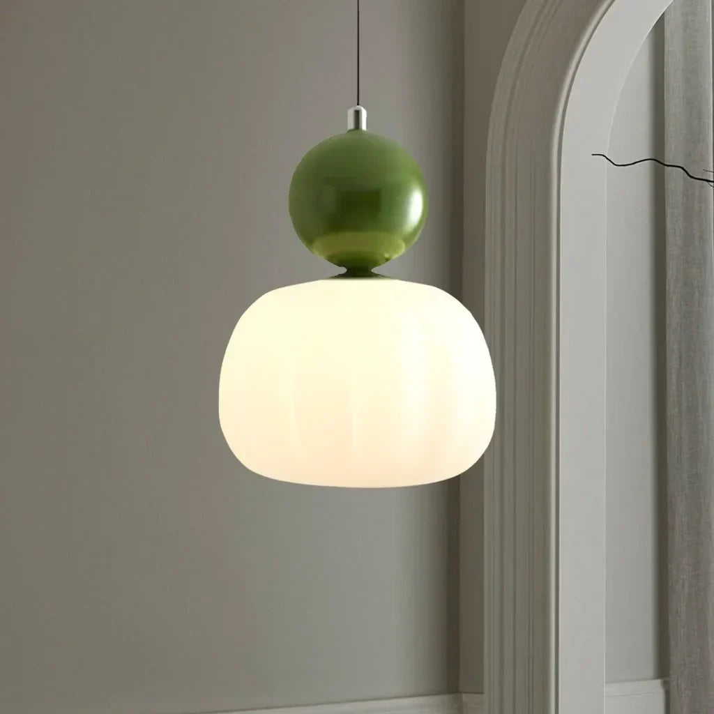Lámpara Colgante de Calabaza Nórdica LED