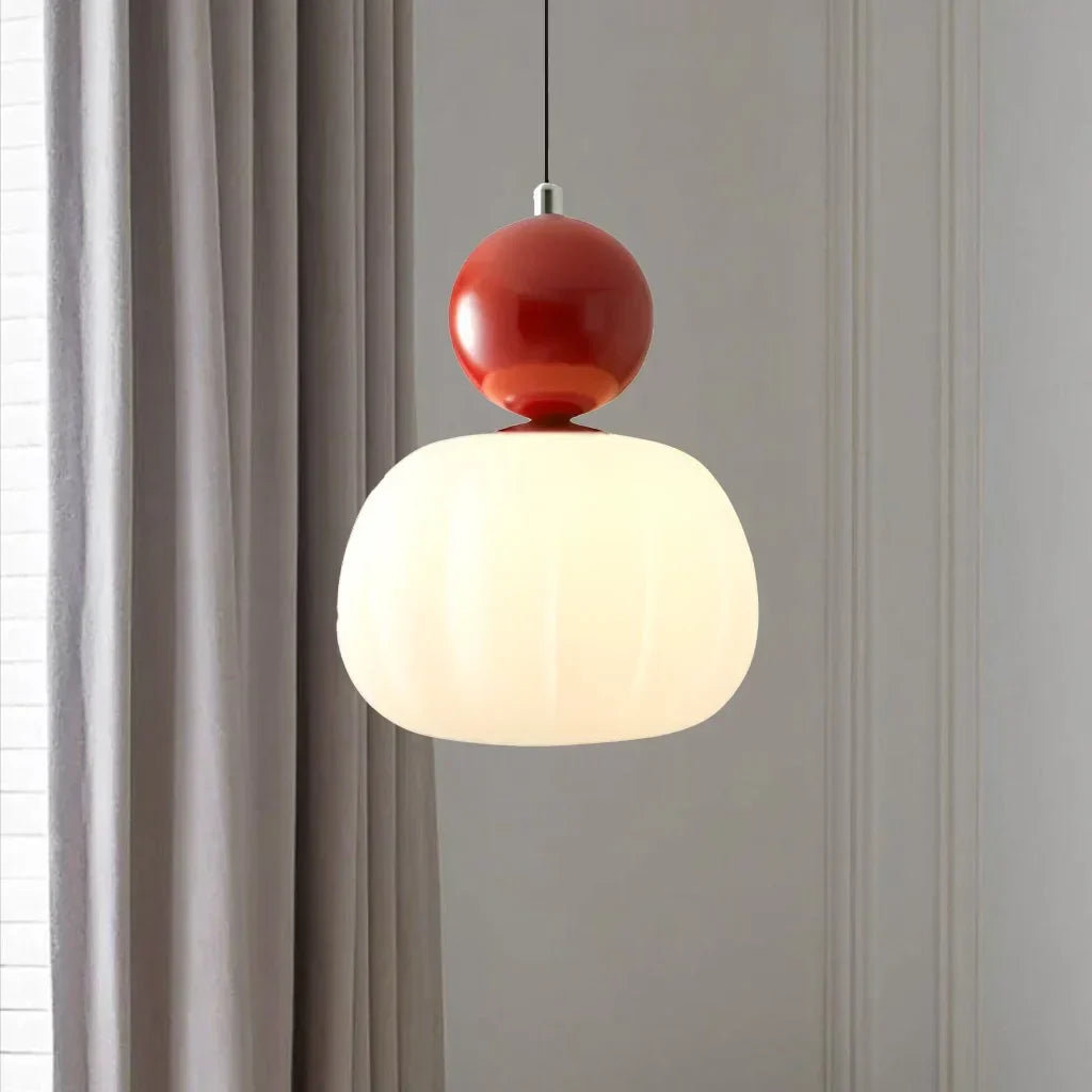 Lámpara Colgante de Calabaza Nórdica LED