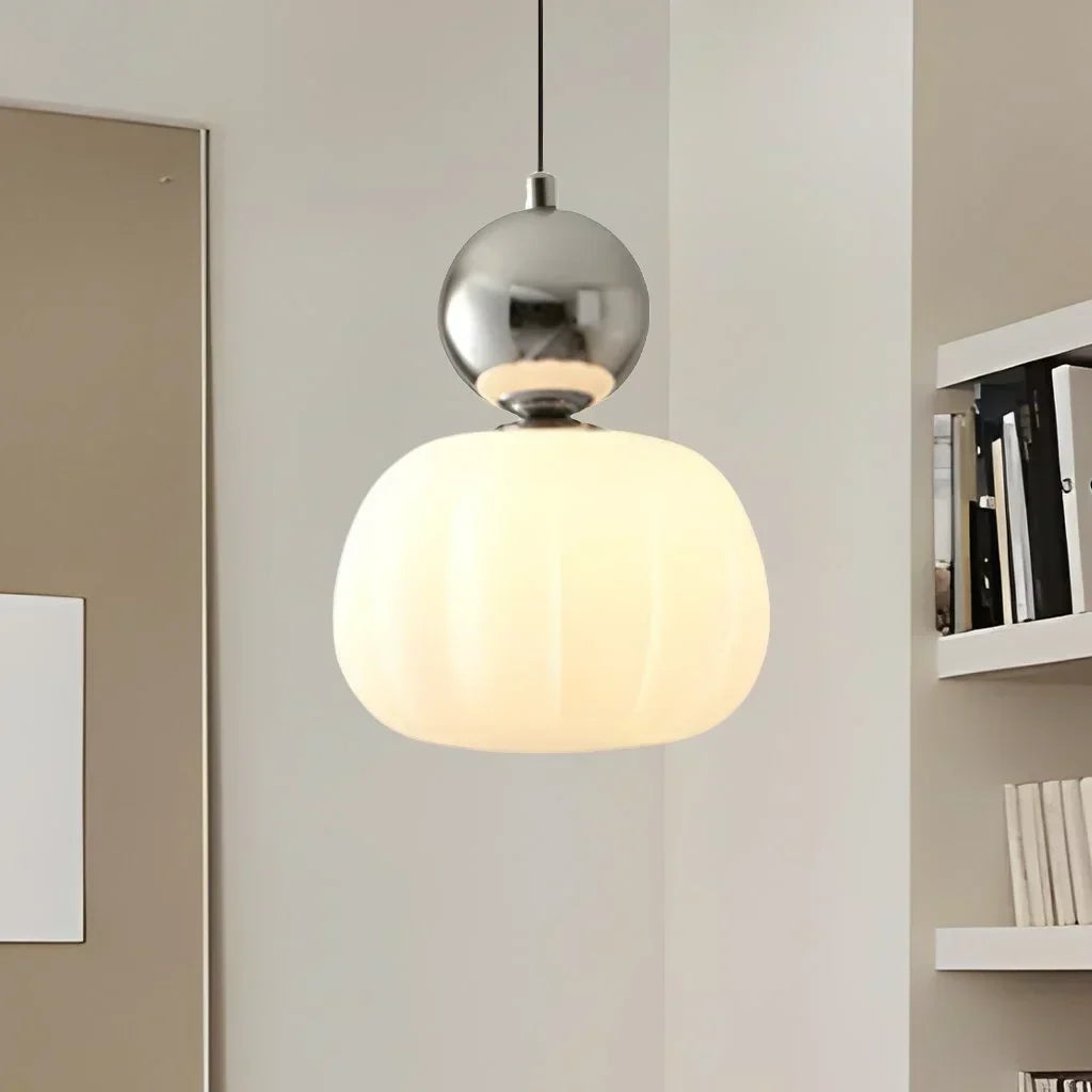 Lámpara Colgante de Calabaza Nórdica LED