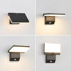 LumiFold Lámpara de Pared Exterior con Sensor
