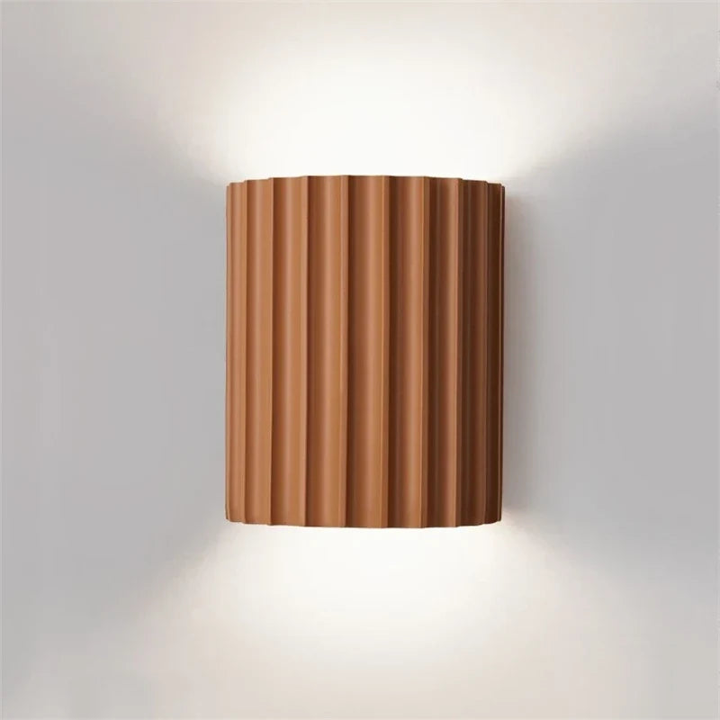 Lámpara de Pared de Resina Nórdica Moderna