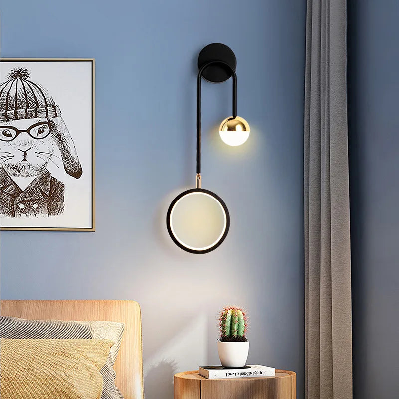 Lámpara de Pared Orbis | Diseño Nórdico Moderno con LED