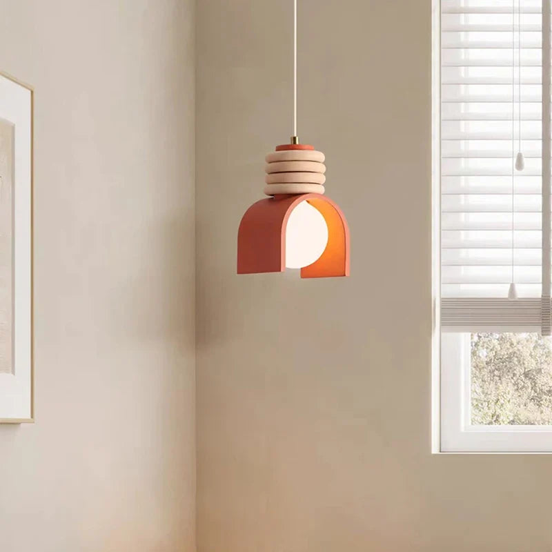 Lámpara Colgante Wabi-Sabi Minimalista Japonesa