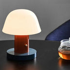 Lámpara de mesa con forma de hongo | Luz LED moderna recargable