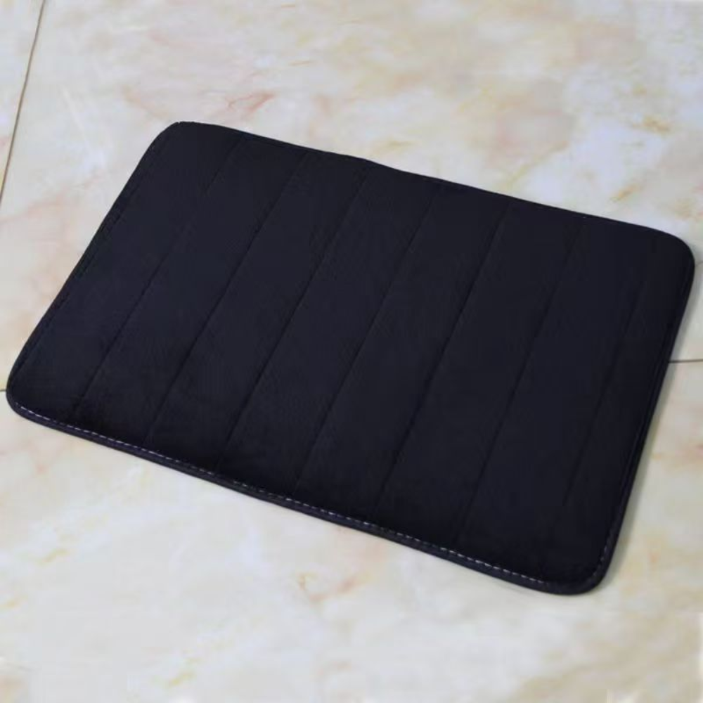 Alfombrilla de baño ultra suave y absorbente | Diseño antideslizante y de secado rápido
