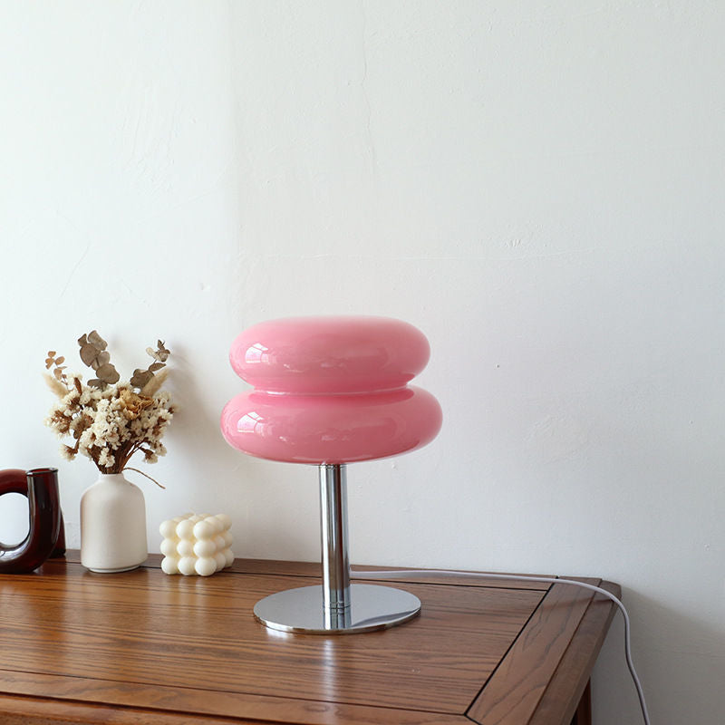 Lámpara de Mesa de Cristal Diseño Italiano