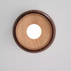Lámpara de Techo Albanora | Luminaria LED de Madera Moderna Minimalista