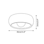 Lámpara de Techo Albanora | Luminaria LED de Madera Moderna Minimalista