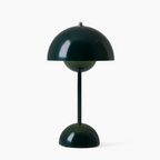 Lámpara de Mesa LED con Base de Hongo | Luz Nocturna Recargable con Control Táctil