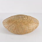 BambooBoho | Pantalla colgante bohemia de ratán tejida a mano