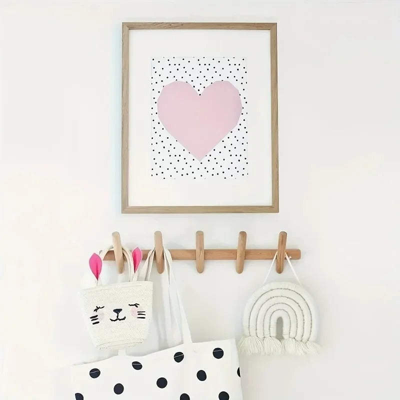 Estante de Pared Maeve | Organizador de Roble Macizo