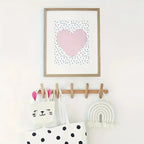 Estante de Pared Maeve | Organizador de Roble Macizo