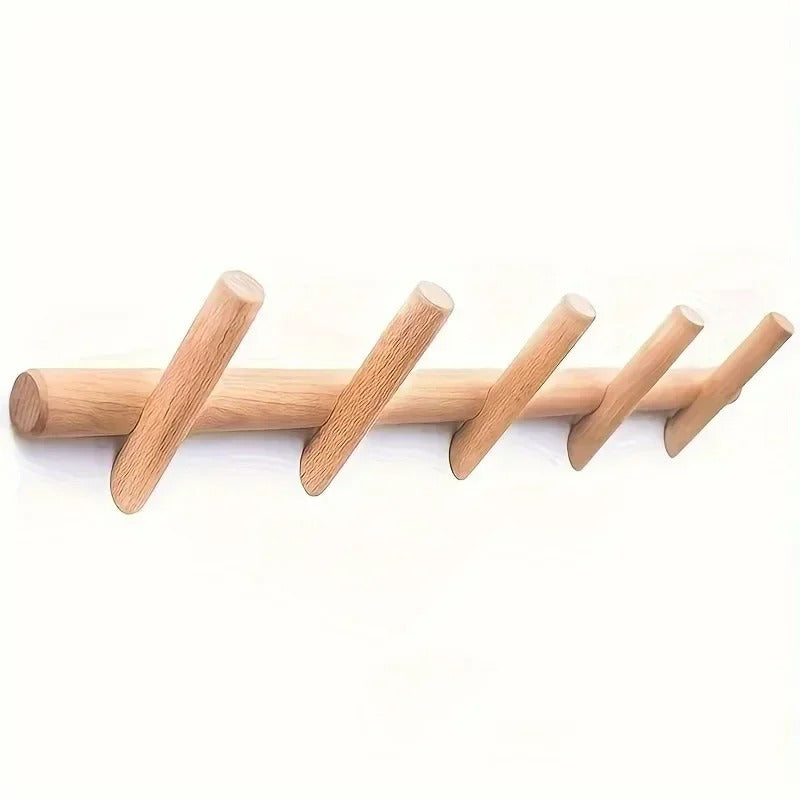 Estante de Pared Maeve | Organizador de Roble Macizo