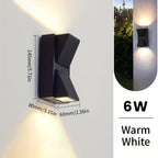 Lámpara de Pared Exterior LED 3W/6W