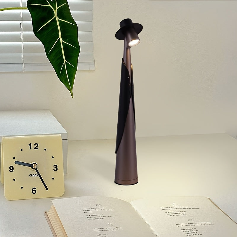 Lámpara de Sombrero LED Recargable Táctil