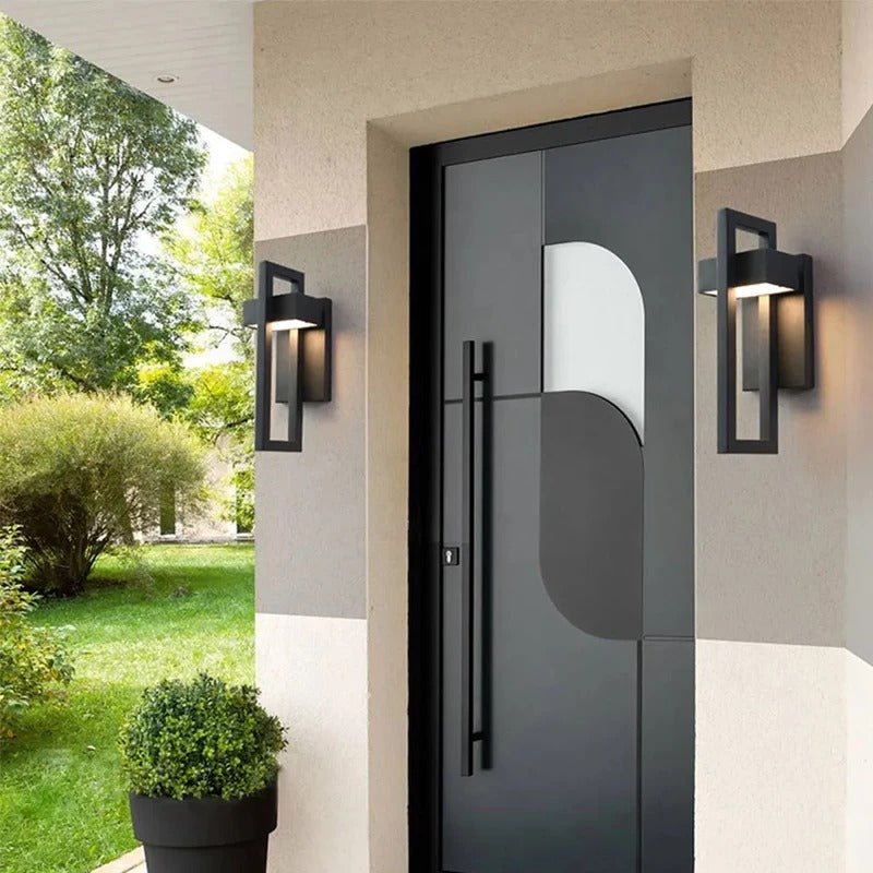 Lámpara de Pared Exterior Escandinava LED