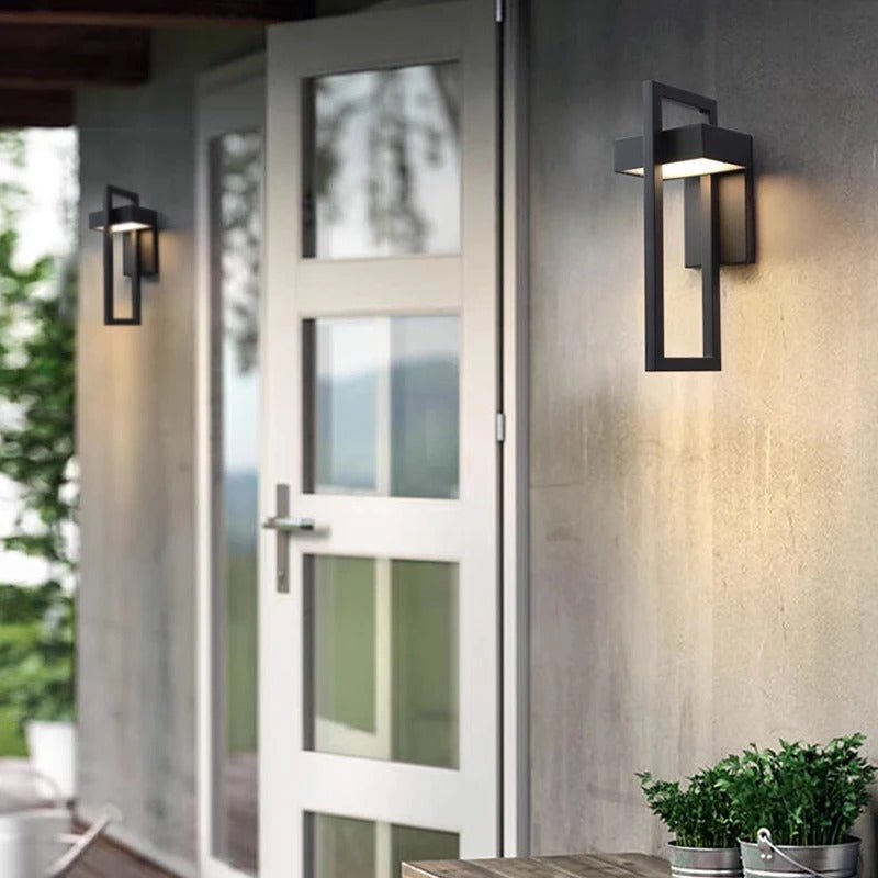 Lámpara de Pared Exterior Escandinava LED