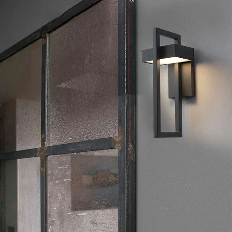 Lámpara de Pared Exterior Escandinava LED