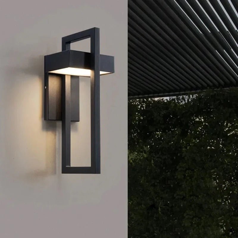 Lámpara de Pared Exterior Escandinava LED