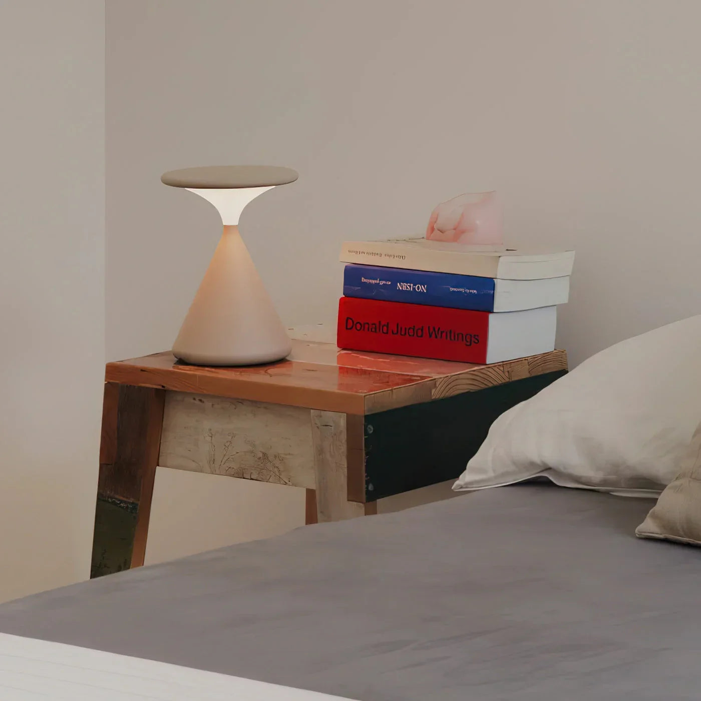 Lámpara de Mesa Inalámbrica Aurora | Diseño de Reloj de Arena