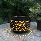 Lámpara Solar de Jardín Lumopattern Metal