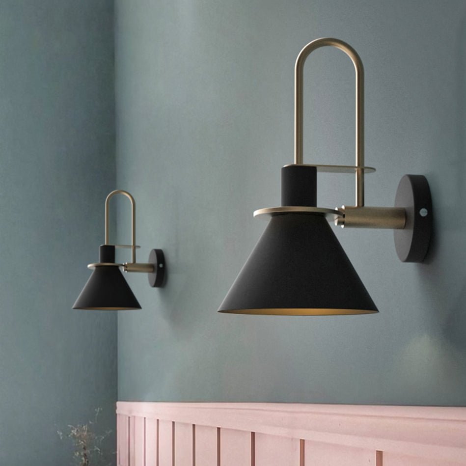 Lámpara de Pared Mono | Lámpara de Pared de Metal Posmoderna por Marco Bellini