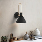 Lámpara de Pared Mono | Lámpara de Pared de Metal Posmoderna por Marco Bellini