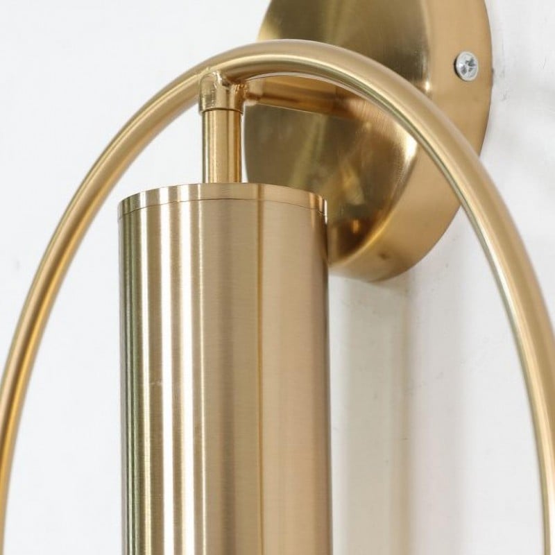 Lámpara de Pared Halo | Diseño Minimalista Nórdico en Oro