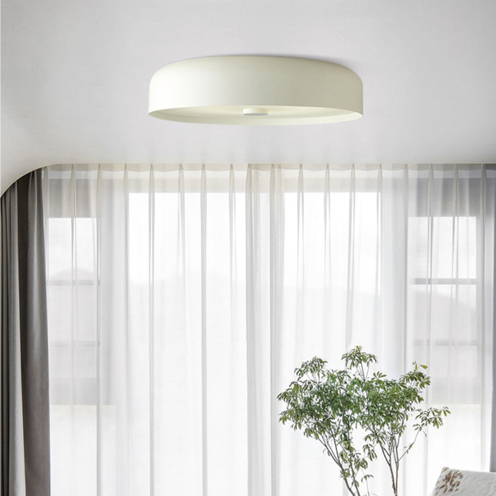 Lámpara de Techo Retro Nórdica | Plafón LED Minimalista