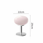 Lámpara de Mesa de Cristal Diseño Italiano