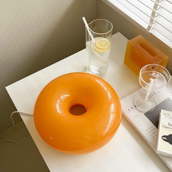Lámpara Donut Bauhaus | Lámpara Moderna LED de Mesa y Pared